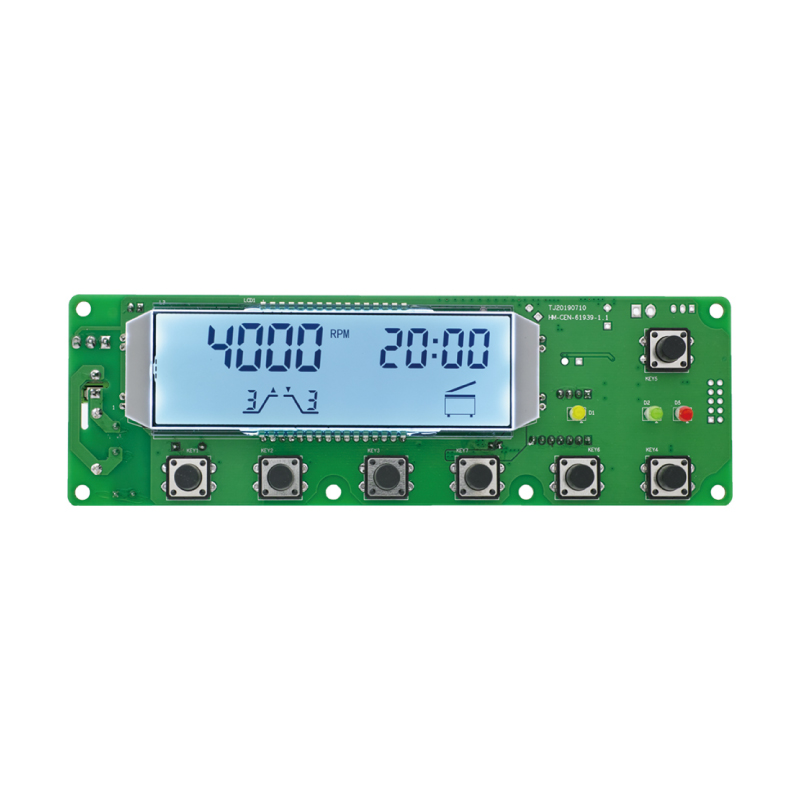 Centrifuge Segment LCD Display Screen